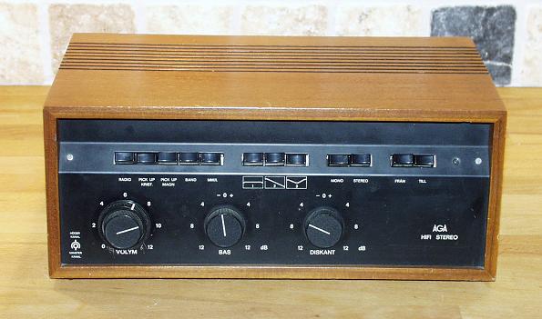 AGA Stereoförstärkare typ 9334-1